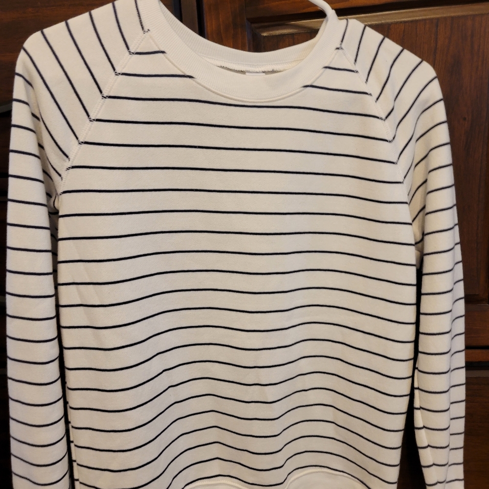 Striped sweatshirt